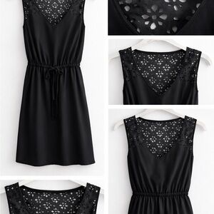 BeBop Black Lace Detail Dress